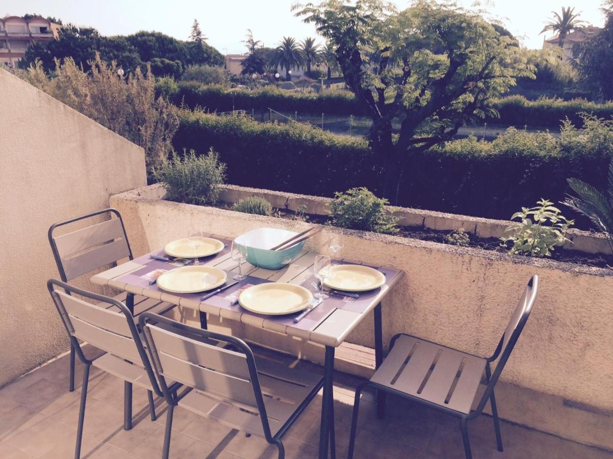Appartement 2 Pieces, Renove, 2 Piscines+Tennis, Mer, Climatisation Антиб Екстериор снимка