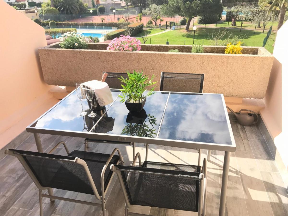 Appartement 2 Pieces, Renove, 2 Piscines+Tennis, Mer, Climatisation Антиб Екстериор снимка